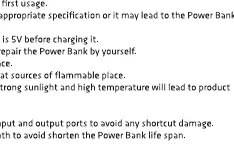 Hunter 160-00063 Power Bank