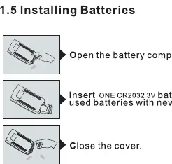 Battery installation