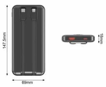 Product dimensions
