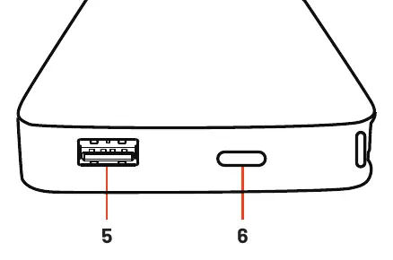 Charging and connectivity ports