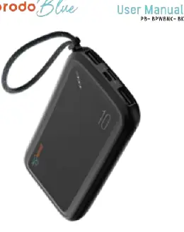 Porodo Blue 10000mAh Power Bank