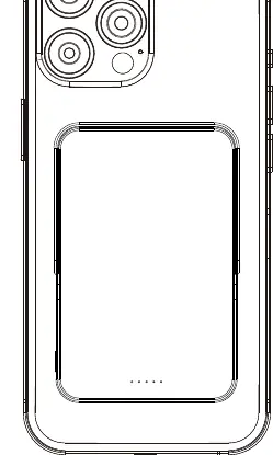 Placement of the iPhone on the wireless charging pad.