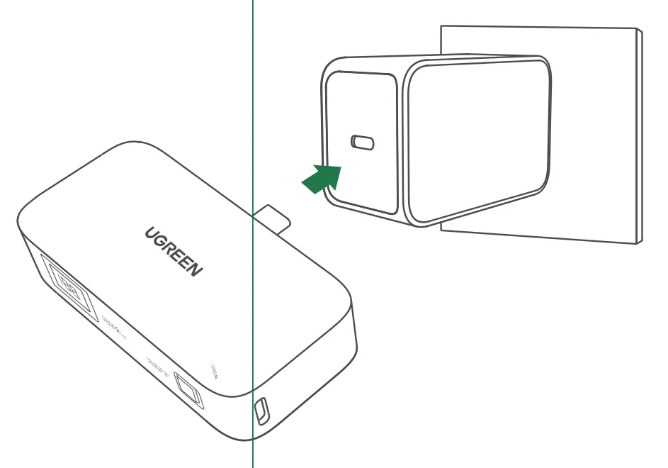 Recharging options for the power bank