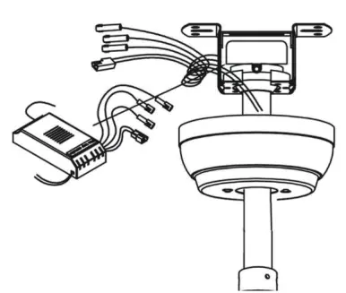 Remote receiver wiring