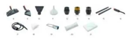 Included accessories