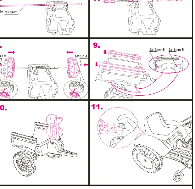 Assembly Steps 6-12
