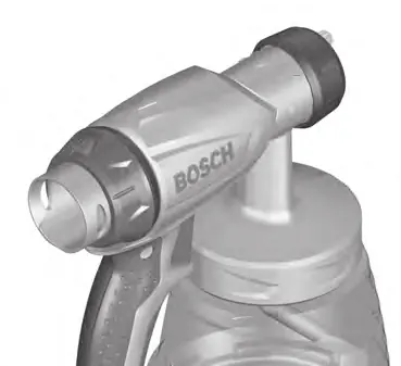 Proper spraying technique.