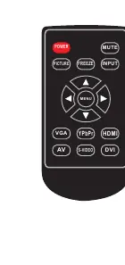 Remote control layout