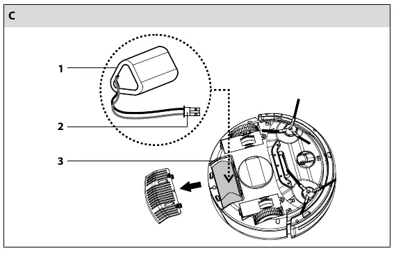 Battery installation procedure