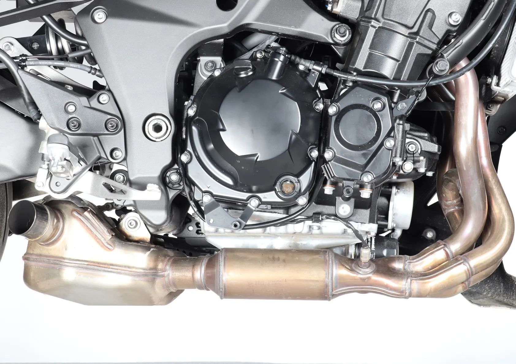 Removing the lambda sensor and stock exhaust