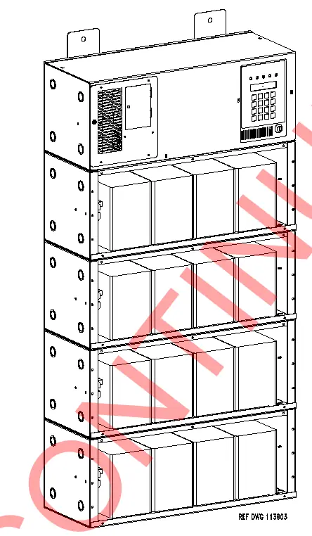 IISM Modular Inverter System cabinet overview
