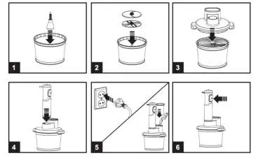 Malakser assembly sequence