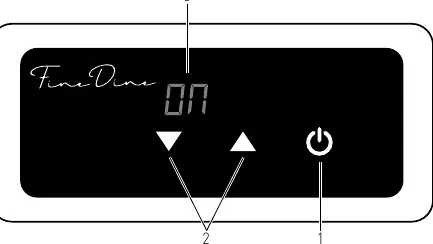 Control panel layout (Fig. 1)