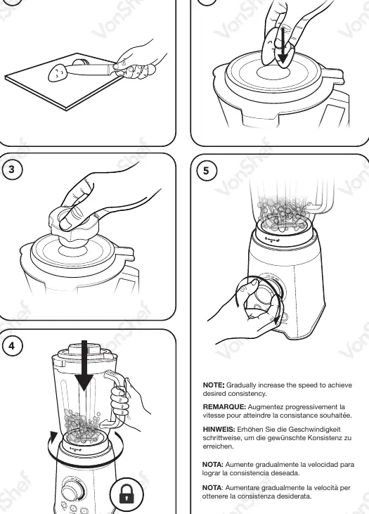 Operation steps