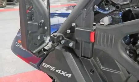 Installing Left Lower Mount (K)