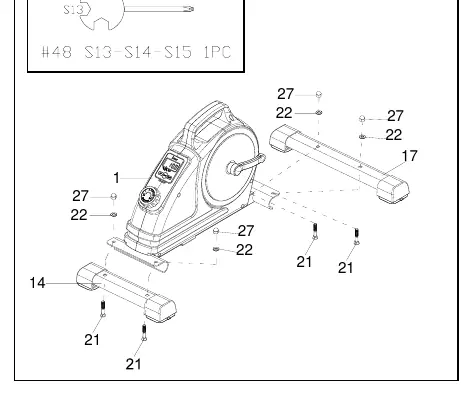 Step 1: Attaching stabilizers