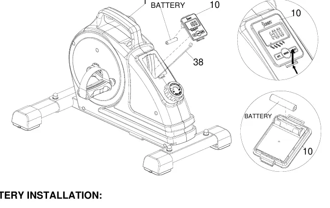 Battery installation process