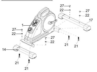 Step 1: Attaching stabilizers