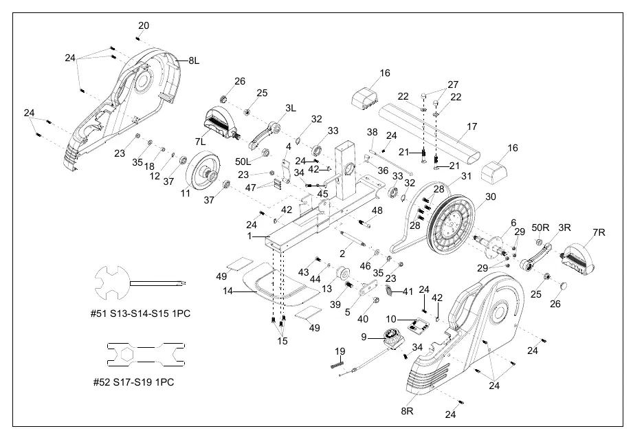 Exploded Diagram of the SF-B0891