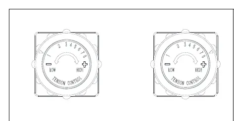 Tension Control Knob
