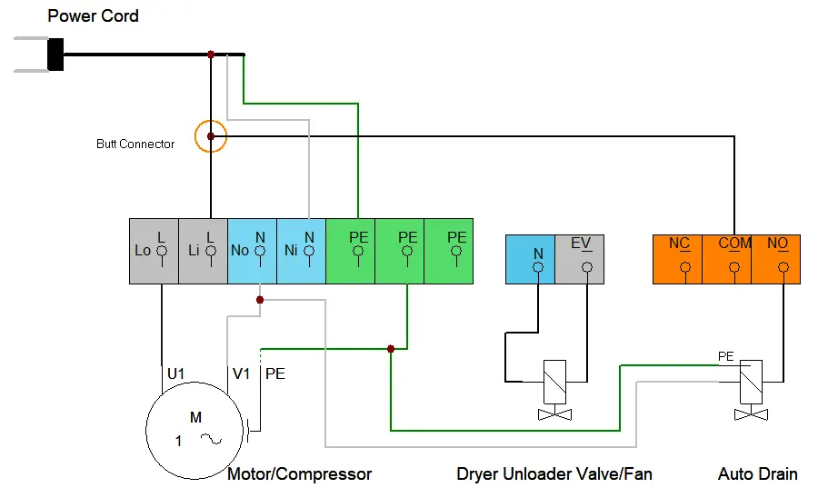 MDR2i Digital Pressure Switch Wiring