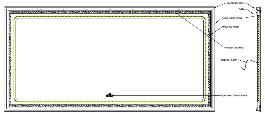 Mirror wiring diagram