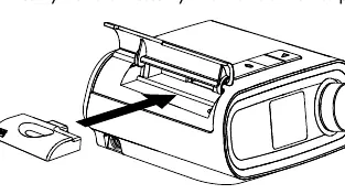 Slide the Wi-Fi Accessory into the accessory slot.