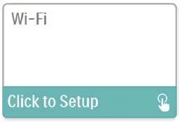 Wi-Fi Setup Screen