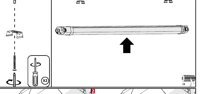 Mounting bracket installation steps