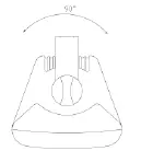 Wall-mounting bracket adjustment