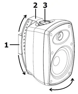 Installation and adjustment diagram