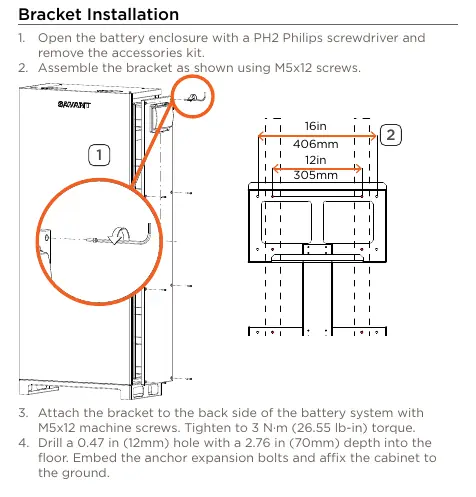 Bracket Installation steps