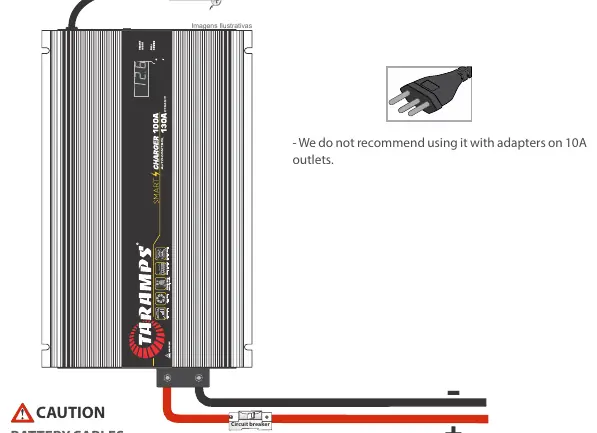 Wiring diagram for the Smart Charger 100A
