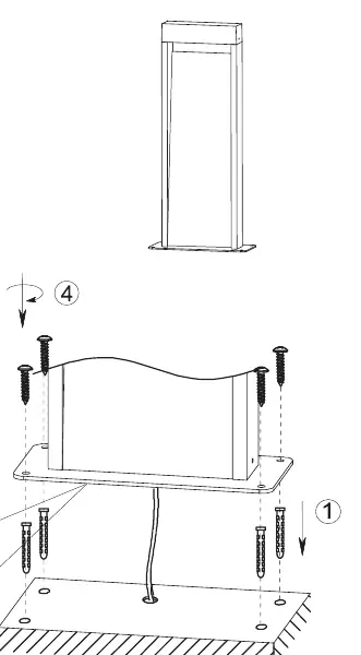 Mounting diagram