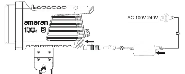 Connecting the power supply