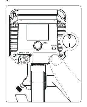 Power button and control interface