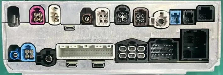 Rear panel port layout