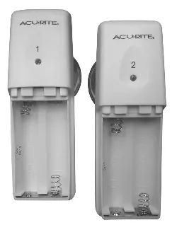 Battery installation for sensors
