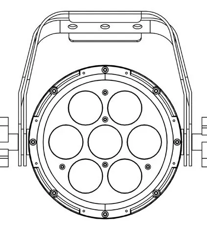 DMX connection diagram