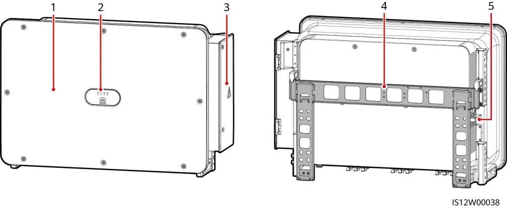 Port layout and description