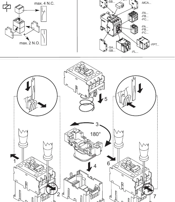 Accessory mounting sequence