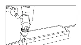 Mounting the power supply
