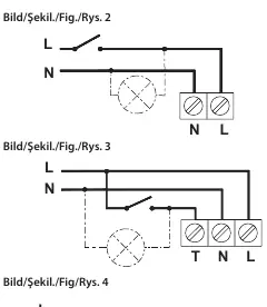 Wiring diagrams for standard and DH models