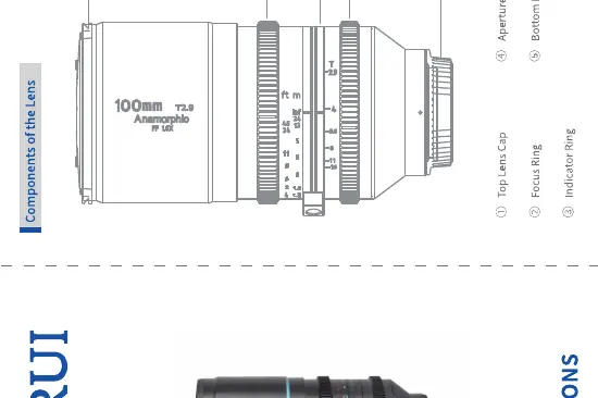 Components of the SIRUI Anamorphic Lens