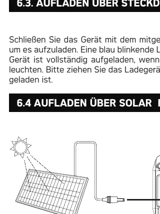 Solar panel charging setup