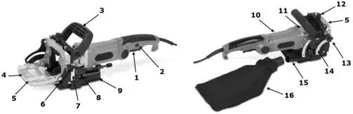 Components of the PJ 100PRO