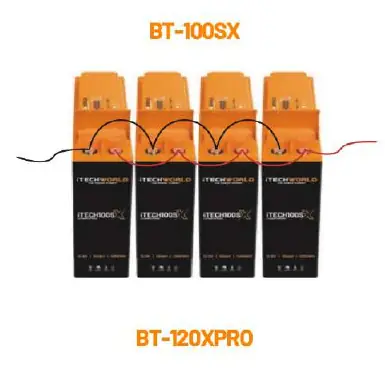 Parallel connection wiring diagram