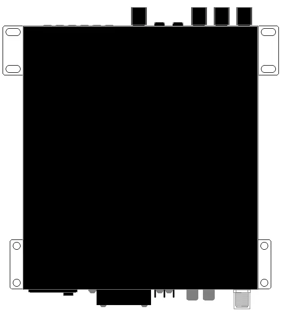 Rack mounting configuration