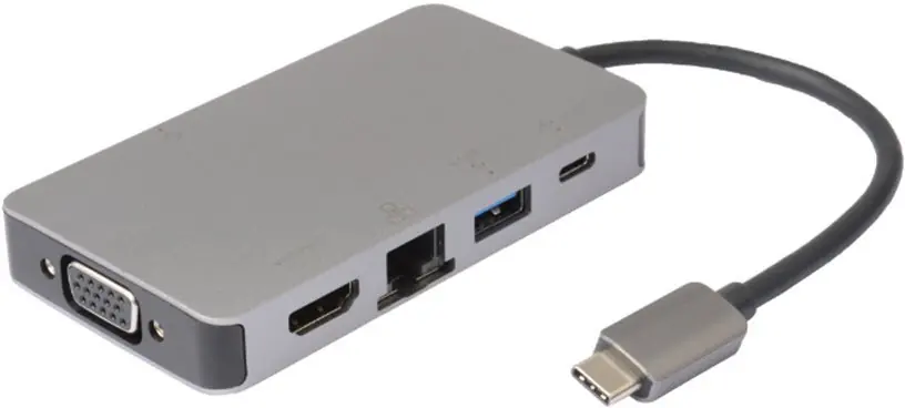 Front view of the USB-C Multiport Adapter