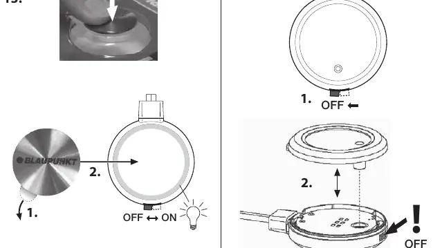 Final activation and operation of the antenna.